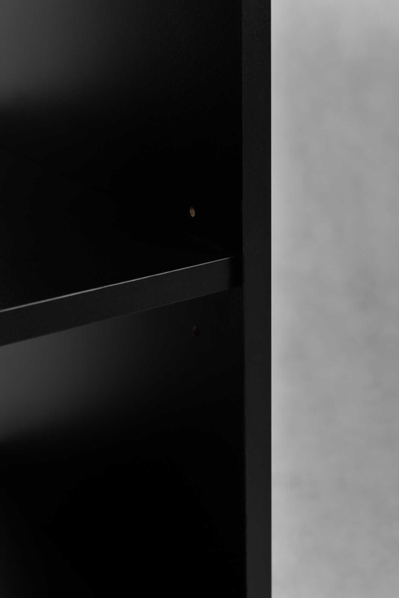 Elvisia Regál do kúpeľne LOFT | black – Obrázok 7