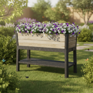 KETER Záhradný kvetináč DECO AGGRANDIZED | jaseň