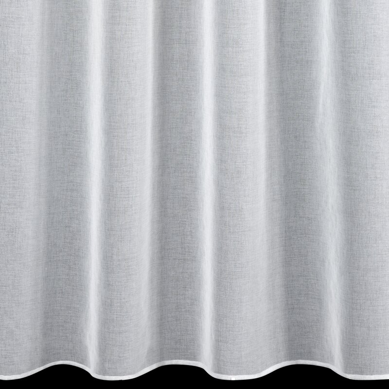 ArtFir Krátka záclona KAJA PU | biela 150 x 70 cm – Obrázok 5