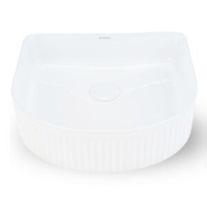 Elvisia Keramické umývadlo OAZA ROSA TR41421 | biely lesk