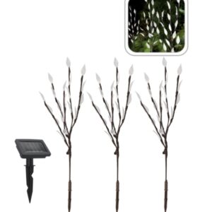 Chomik Záhradná solárna lampa SOL6094 | 3 ks