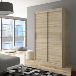 ArtAdrk Šatníková skriňa COLLIN | 120 cm Farba: Sonoma