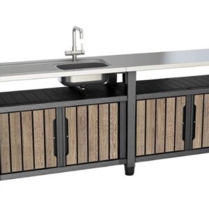 KETER Stôl UNION COOK 415l | Ashwood