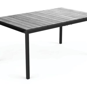 KETER Záhradný stôl DEPORTO | 160cm grey / grafit