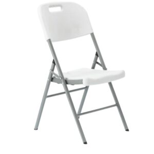 Chomik Záhradná skladacia stolička ZUM4765 | biela
