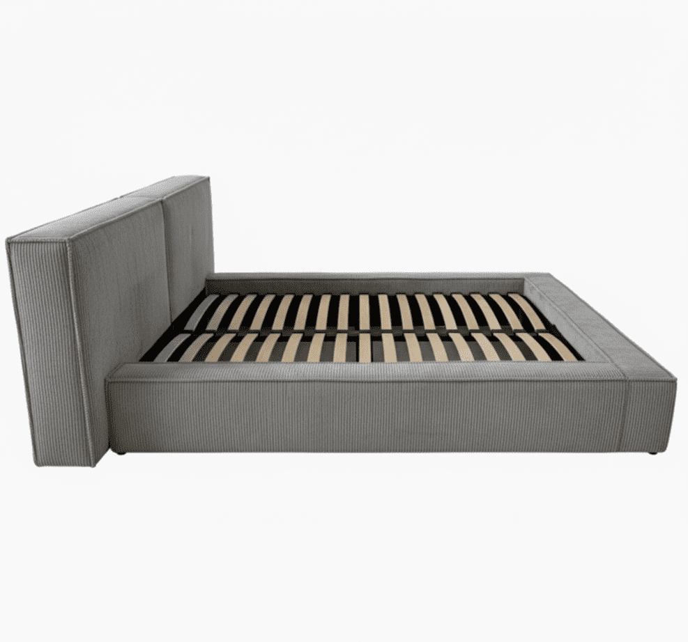 Elvisia Manželská posteľ MAXON s výklopným roštom | sivá 160 x 200 cm – Obrázok 7