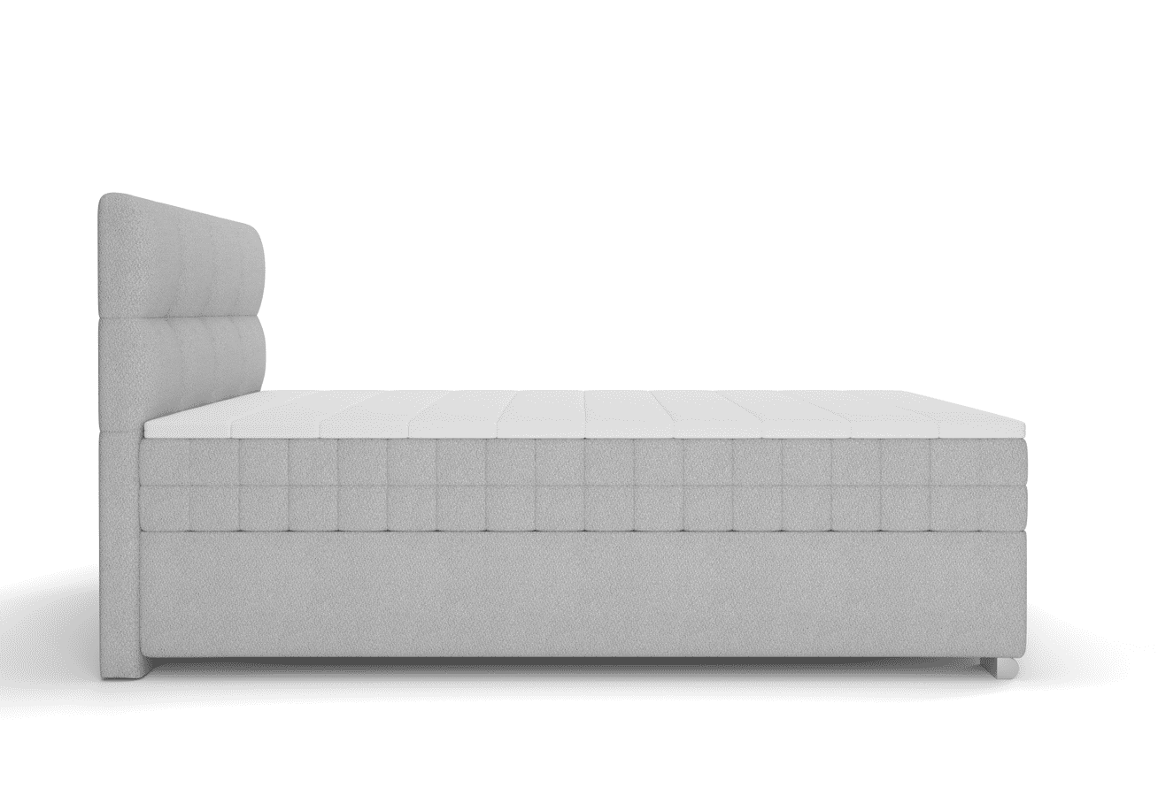 Elvisia Manželská posteľ ALPINA Boxspring | 120 x 200 cm Farba: Tmavá sivá / Vinci 14 – Obrázok 14