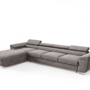 ArtPK Rohová sedacia súprava ISABELLA 271 XL | ľavá Farba: Castel 20 / sivá