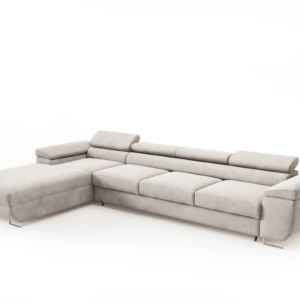 ArtPK Rohová sedacia súprava ISABELLA 271 XL | ľavá Farba: Castel 04 / béžová