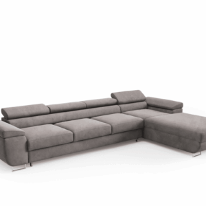 ArtPK Rohová sedacia súprava ISABELLA 271 XL | pravá Farba: Castel 20 / sivá