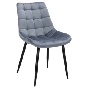 Elvisia Jedálenská stolička VIKA | sivá