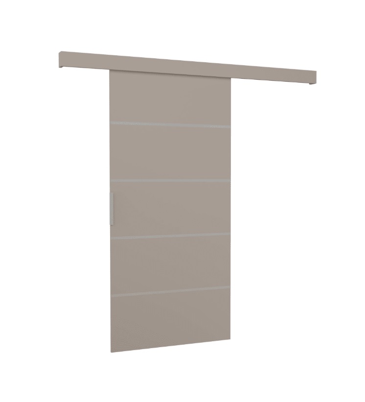 ArtAdrk Posuvné dvere BIELLA | 106 cm Farba: Cashmere