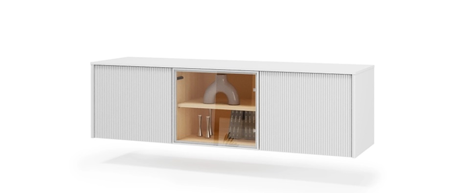Dig-net nábytok TV stolík BALIO LB-06B s LED osvetlením – Obrázok 4
