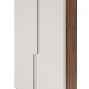 Meblar  Šatníková skriňa POSITANO P01 | cashmere / orech alba
