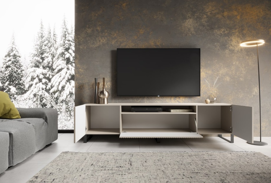 ArtAdrk TV stolík NOEMI | cashmere – Obrázok 2