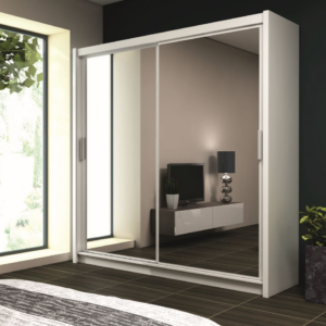 ArtStol Šatníková skriňa PARIS 203 | biela