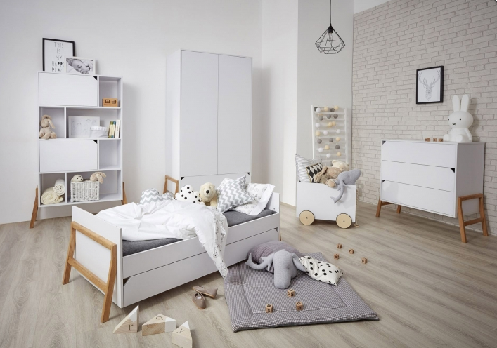 ArtBel Detská rastúca postieľka LOTTA | biela 70 x 140 cm – Obrázok 11