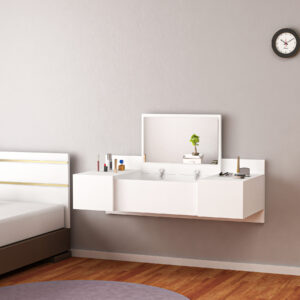 ASIR Toaletný stolík ZAKKUM biely