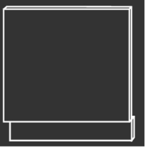 ArtExt Kuchynská linka FLORENCE mat Kuchyňa: Dvierka k umývačke riadu ZM57/60 / 60 cm