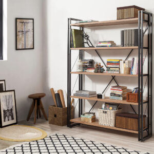 ASIR Knižnica COSMO FIX Atlantická borovica, čierna