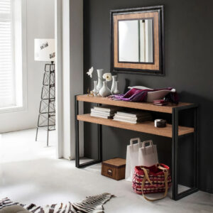 ASIR Konzolový stolík COSMO DRESUAR borovica atlantická, čierna