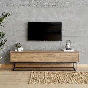 ASIR TV stolík LUPIN 180 orech, čierny