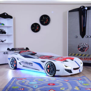 ASIR Detská posteľ auto VENUS biela