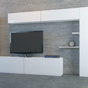 ASIR Obývacia stena MAXI biela