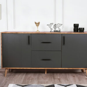 ASIR Komoda CORDOBA orech, antracit