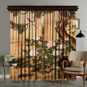 ASIR Záves MOTIV STROM polyester 140 x 260 cm