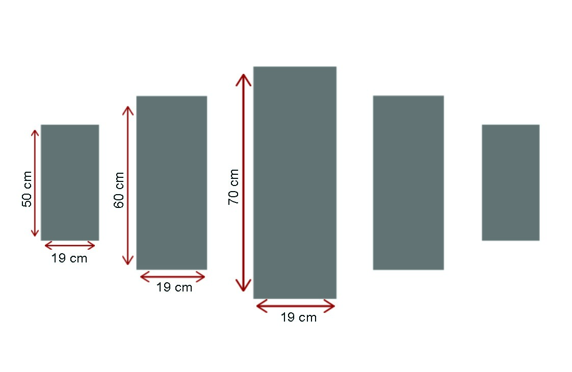 ASIR Súbor nástenných obrazov na plátne NOČNÉ MESTO 105 cm – Obrázok 4