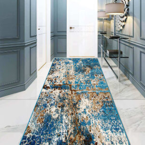 ASIR Koberec 80 x 300 BE LOST modrý