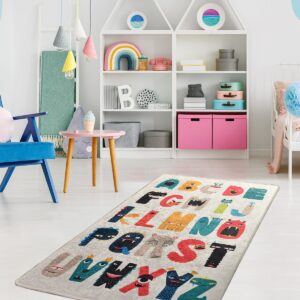 ASIR Koberec 140 x 190 ABECEDA viac farieb