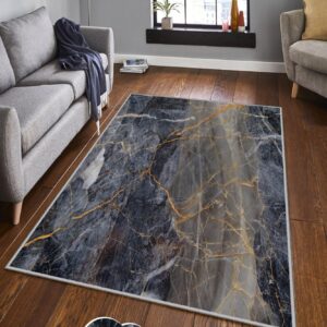 ASIR Koberec 80 x 150 MARBLE sivý