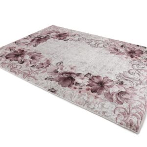 ASIR Koberec 160 x 230 PINK béžová, červená