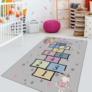 ASIR Koberec 100 x 150 PANÁK sivý