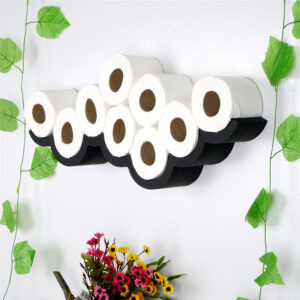 ASIR Držiak toaletného papiera CLOUD black