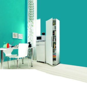 ASIR Kuchynská skrinka ADRA biela vysoký lesk