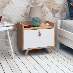 ASIR Nočný stolík DOPO dub biely