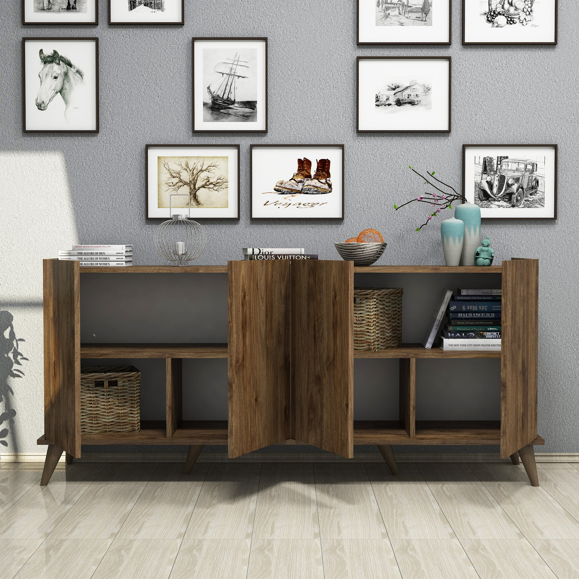 ASIR Skriňa ELEGANTE 1600 orech – Obrázok 3