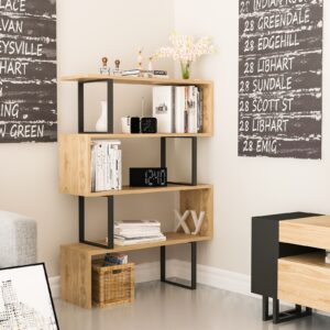 ASIR Polica ADRIANA – BLACK dub čierny