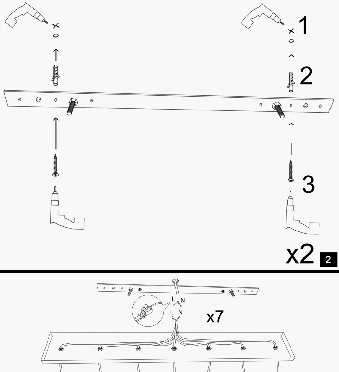 ASIR Luster KIRPI - 3088 čierny – Obrázok 6