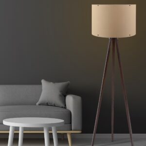 ASIR Stojacia lampa 121 ecru orech