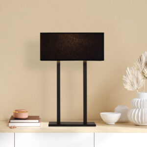 ASIR Stolná lampa SALIHINI – MR-615 čierna