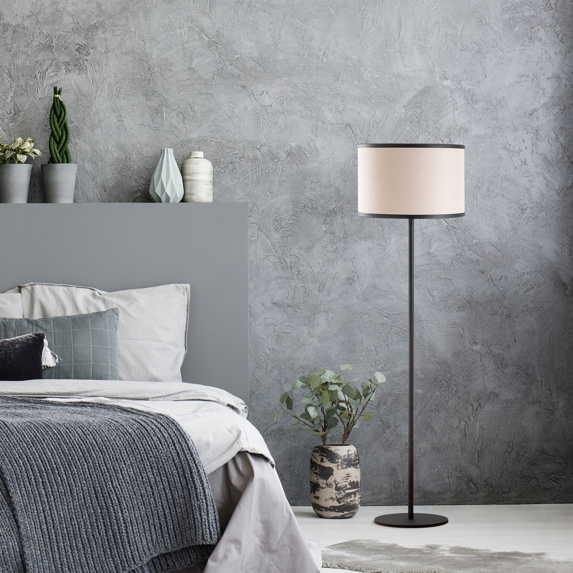 ASIR Stojacia lampa WAY-11613 čierna – Obrázok 2