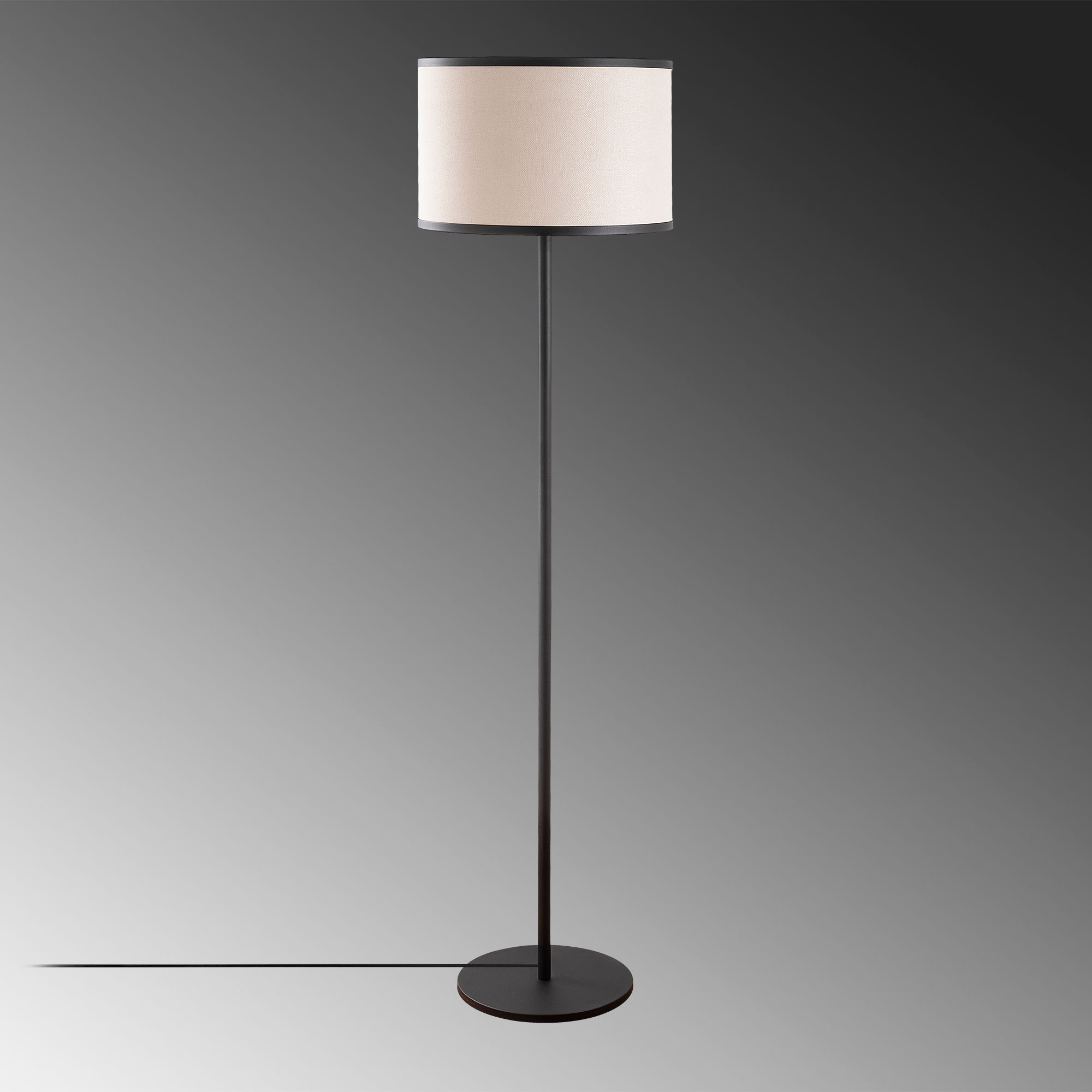 ASIR Stojacia lampa WAY-11613 čierna – Obrázok 3