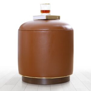 ASIR Taburet MILOTTE hnedý