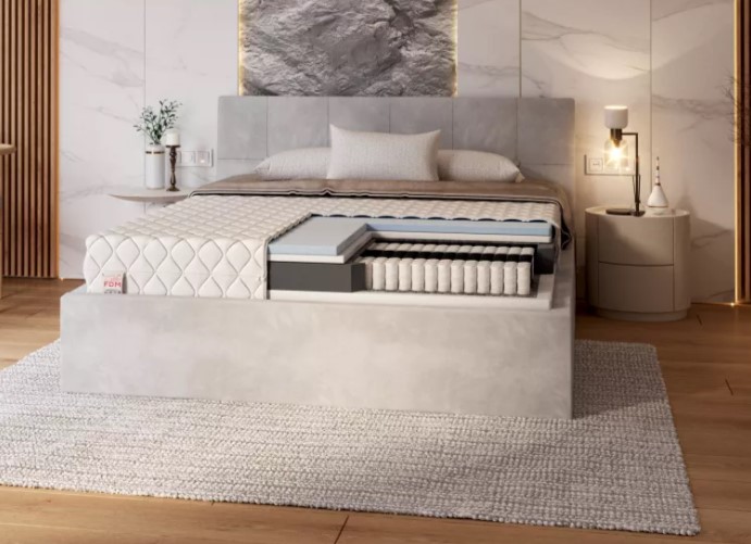 FDM Taštičkový matrac ENNA Premium Jersey | 80 x 200 cm – Obrázok 3