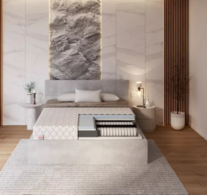 FDM Taštičkový matrac ENNA Premium Jersey | 80 x 200 cm – Obrázok 4
