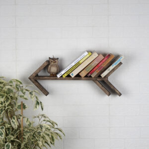 ASIR Nástenná polica RAF087 tmavý dub